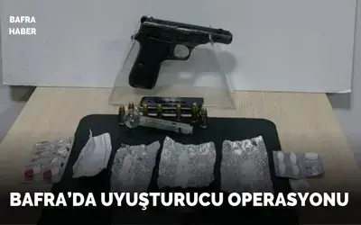 Bafra'da Uyuşturucu Operasyonu: 5 Şüpheli Gözaltında