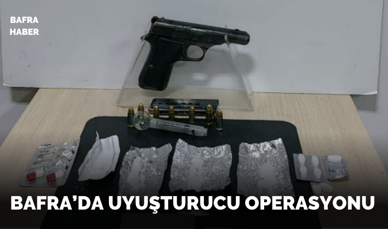 Bafra'da Uyuşturucu Operasyonu: 5 Şüpheli Gözaltında
