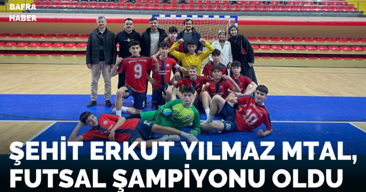 Şehit Erkut Yılmaz Mtal, Futsal Şampiyonu Oldu
