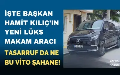 İşte Hamit Kılıç’ın Yeni Lüks Makam Aracı