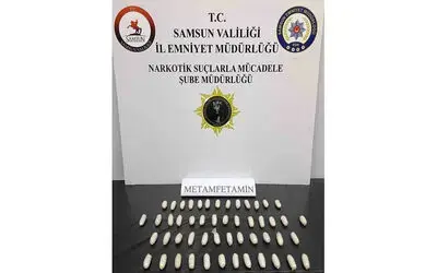 Samsun’da yakalanan şüphelinin mide ve bağırsaklarından 51 kapsül uyuşturucu çıktı