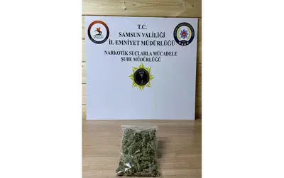 Samsun’da 142,5 gram skunk ele geçirildi
