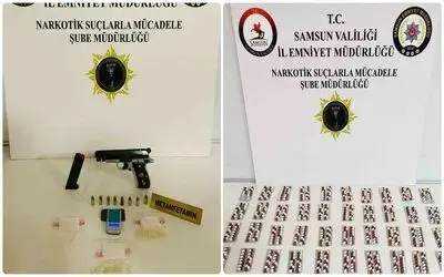 Samsun’da uyuşturucu operasyonu: 3 gözaltı
