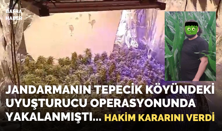 Evinde Uyuşturucu İmalatı YapanŞahıs Hakkında Mahkeme Kararını Verdi
