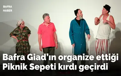 Bafra Giad’ın Organize Ettiği Piknik Sepeti Kırdı Geçirdi