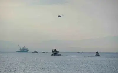 Kayıp balıkçıların teknesi açıkta 8 metre derinlikte bulundu
