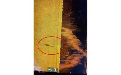Kayıp balıkçılara ait teknenin fotoğrafı emniyetin sonar cihazında
