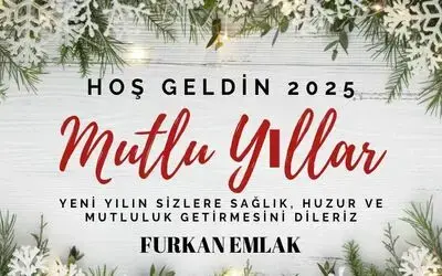 Furkan Emlak'tan Yeni Yıl Kutlaması