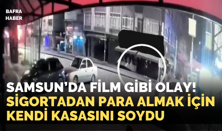 ’Sigorta şirketinden para almakiçin’ kendi işyerini soydu