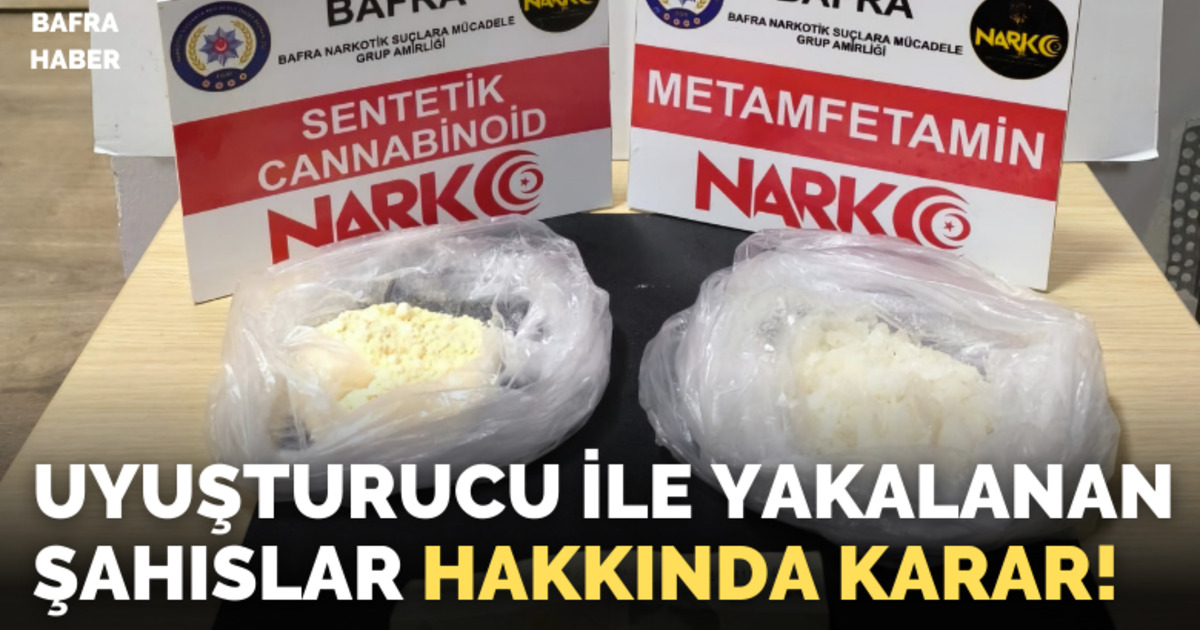 Uyuşturucu ile yakalanan 3 şahıs tutuklandı