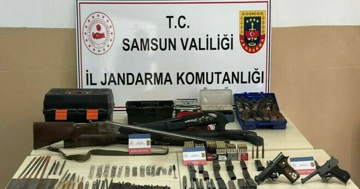 Jandarmadan kaçak silah imalathanesine baskın
