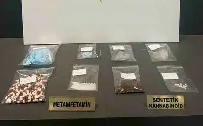Uyuşturucu ile yakalanan şahıs gözaltına alındı
