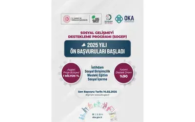 OKA 2025 yılı SOGEP ön başvuru süreci başladı
