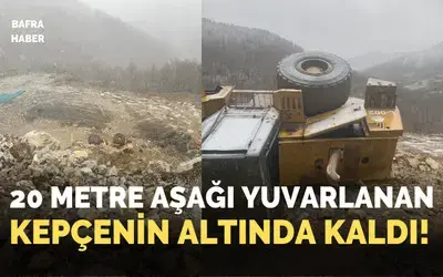 Kum ocağında iş kazası: Kepçe operatörü hayatını kaybetti