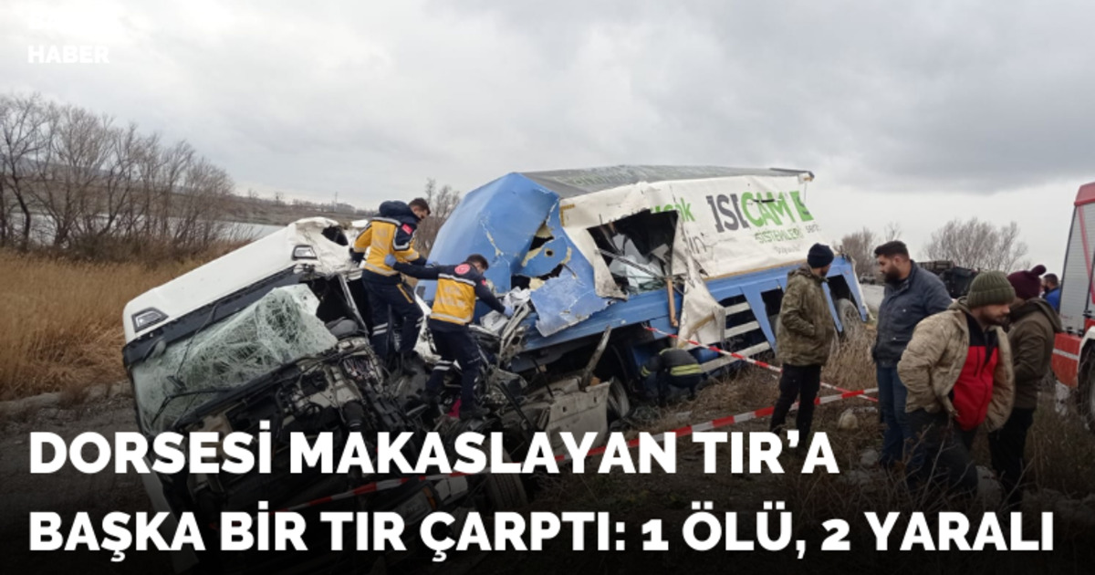 Sedde Yolunda Trafik Kazası: 1 Ölü