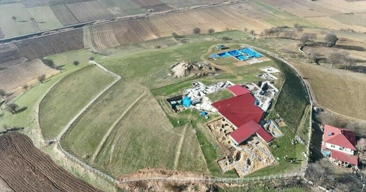 Samsun’daki kazı çalışmaları
