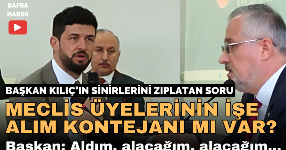 Turgay Bayrak'tan Meclis Üyesi Yakınlarının İşe Alımı Sorusu