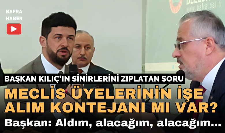 Turgay Bayrak'tan Meclis ÜyesiYakınlarının İşe Alımı Sorusu