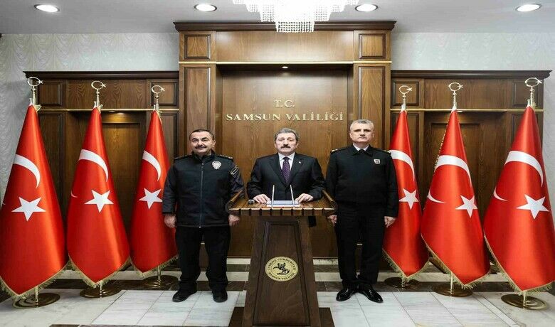 Vali Tavlı: "Samsun’da suç oranları geriledi" - Samsun Valisi Orhan Tavlı, kentte suç oranlarının gerilediğini belirterek, "Şehir eşkıyalarının hemşehrilerimizin huzurunu bozmasına asla müsaade etmeyeceğiz. Uyuşturucu tacirlerinin her an enselerinde olmaya ve onlarla amansız mücadele etmeye devam edeceğiz" dedi.