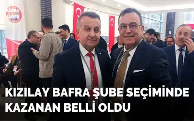 Kızılay Bafra Şube Seçiminde Kazanan Belli Oldu
