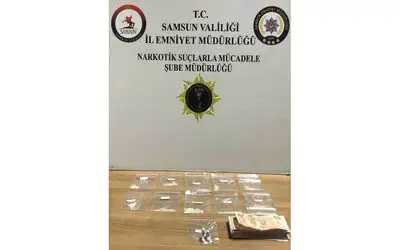 Samsun’da uyuşturucu operasyonu: 1 gözaltı

