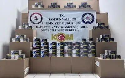 Kaçakçılara gece baskını: 500 bin TL’lik yasa dışı ürün ele geçirildi
