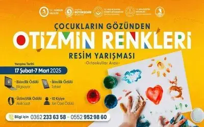 "Çocukların Gözünden Otizmin Renkleri" resim yarışması
