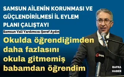 Vali Yardımcısı Vekili Aydın: "Bugün geldiğim noktayı, okula gitmemiş anne-babama borçluyum"