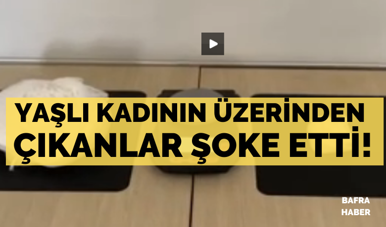 Yaşlı kadın 1 kilo205 gram metamfetamin ile yakalandı