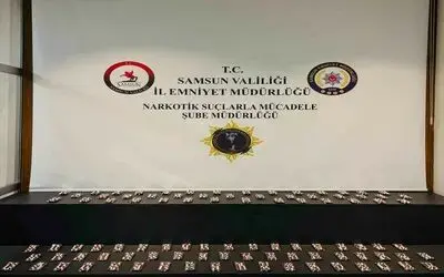 Samsun’da 4 bin 66 adet sentetik ecza ele geçirildi
