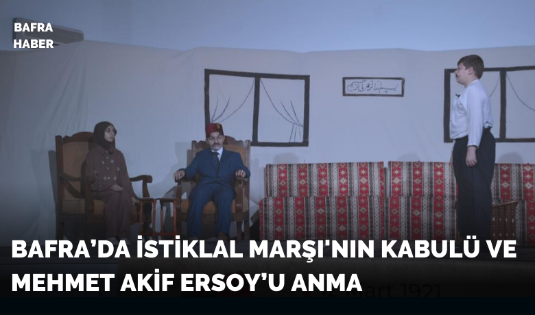 Bafra’da Mehmet Akif Ersoy’u anma etkinliği