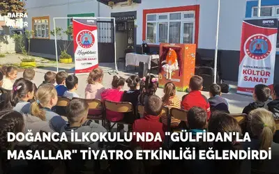 Doğanca İlkokulu'nda Tiyatro Etkinliği Düzenlendi