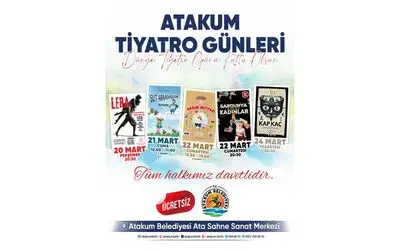 Atakum’da tiyatro günleri başlıyor
