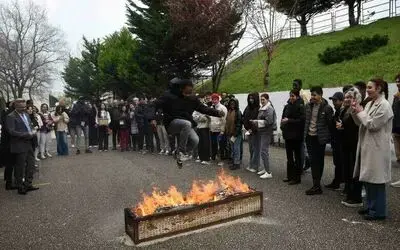 OMÜ’de Nevruzu Bayramı’nı kutlaması
