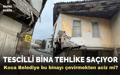 Tescilli Bina Tehlike Saçıyor!