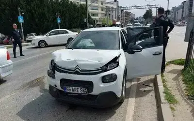 Samsun’da trafik kazası: 2 yaralı

