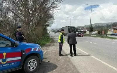 Samsun Valisi trafik denetiminde
