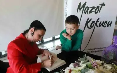 Türkçe öğretmeninden ’Mazot Kokusu’ kitabı
