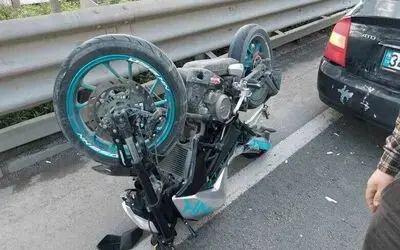 Samsun’da motosiklet otomobile çarptı: 1 yaralı
