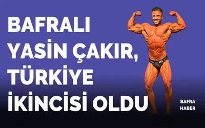 Bafralı Yasin Çakır, Türkiye İkincisi Oldu