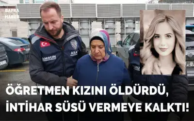 Öğretmen kızını boğarak öldüren anne banyoda bileğini keserek intihar süsü verdi