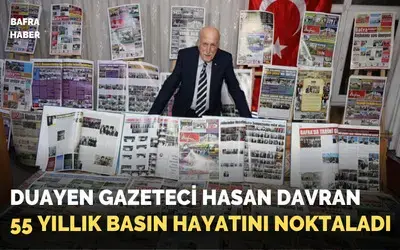 Duayen Gazeteci Hasan Davran 55 Yıllık Basın Hayatını Noktaladı