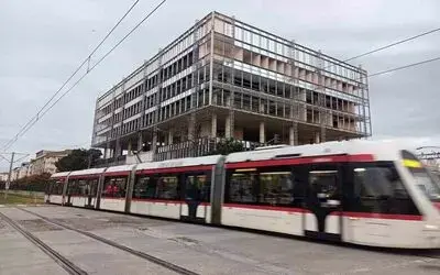 Samsun Şehir Kütüphanesi yüzde 38’e ulaştı: Dış kaplaması yapılıyor
