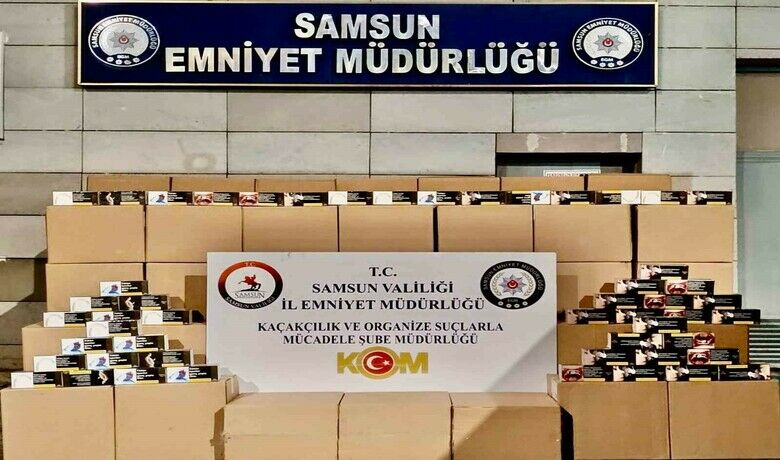 Samsun’da 1 milyon 920 binadet kaçak makaron ele geçirildi - Samsun’da polis tarafından düzenlenen operasyonda 1 milyon 920 bin adet kaçak makaron ile yakalanan bir kişi gözaltına alındı.