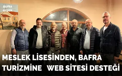 Meslek Lisesinden Bafra Turizmine Web Sitesi Desteği