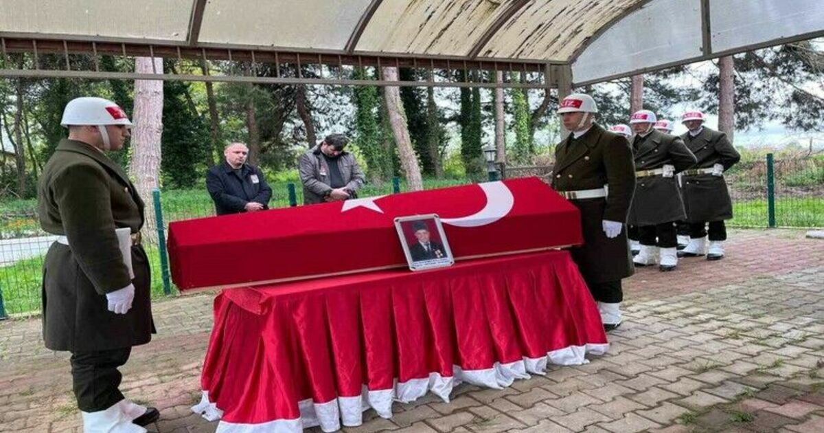 Kıbrıs gazisine son görev