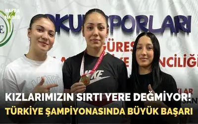 Bafralı Kızlarımızdan Türkiye Şampiyonasında Büyük Başarı