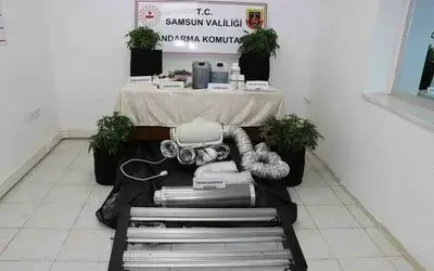 Evine iklimlendirme sistemi kurup kenevir yetiştirdi, jandarmaya yakalandı
