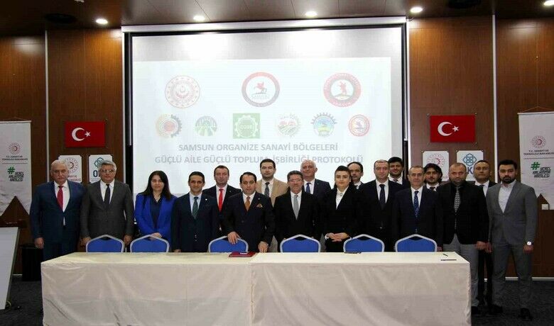Samsun’da mesleki eğitimde güç birliği:Nitelikli iş gücüne ortak imza - Samsun’da Orta Karadeniz Kalkınma Ajansı (OKA), Samsun İl Milli Eğitim Müdürlüğü, Ondokuz Mayıs Üniversitesi (OMÜ), Samsun Merkez Organize Sanayi Bölgesi(OSB) ile Sanayi ve Teknoloji İl Müdürlüğü arasında mesleki ve teknik eğitimde iş birliğini güçlendirmeye yönelik bir protokol imzalandı.