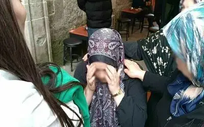 Genç kız, peşine düşen adamdan attığı tokat sayesinde kurtuldu
